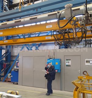 ESAB A2/A6 Beam Travelling SAW, 8m x 3m Frame with PEH Controls