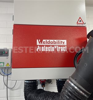 Extractability ProtectoXtract Wall Mounted 4m Twin Arm Fume Extraction